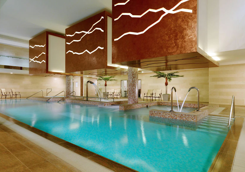 Swimming pool at the Sheraton Athlone